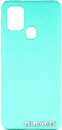 Чехол для телефона Case Cheap Liquid для Samsung Galaxy A21s (голубой)