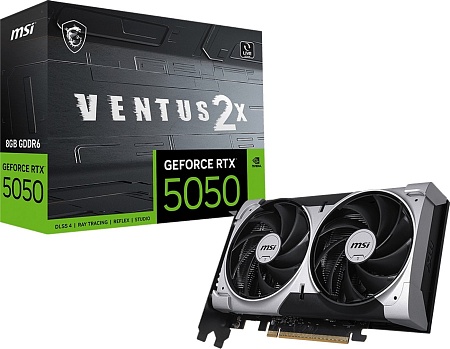 Видеокарта MSI GeForce RTX 5050 8G Ventus 2X