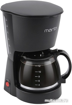Капельная кофеварка Marta MT-2118 (черный жемчуг)