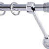 Lm Decor Византия (хром, гладкая, 1.8м 16мм, 1 ряд)