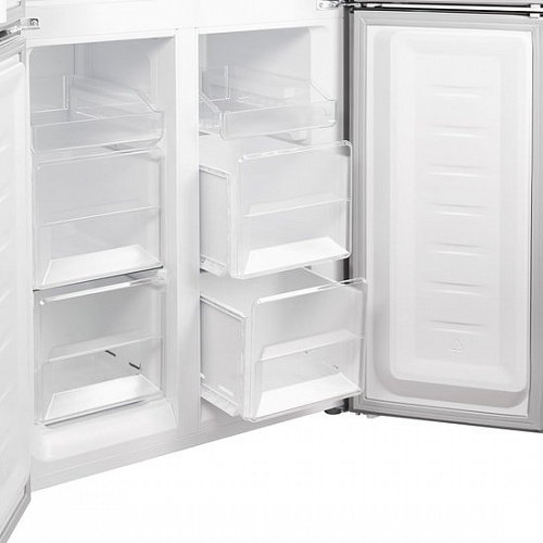 Четырёхдверный холодильник Weissgauff WCD 486 NFB
