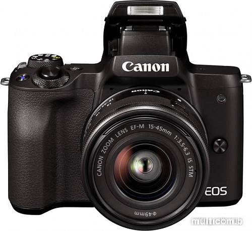 Фотоаппарат Canon EOS M50 Kit 15-45mm (черный)