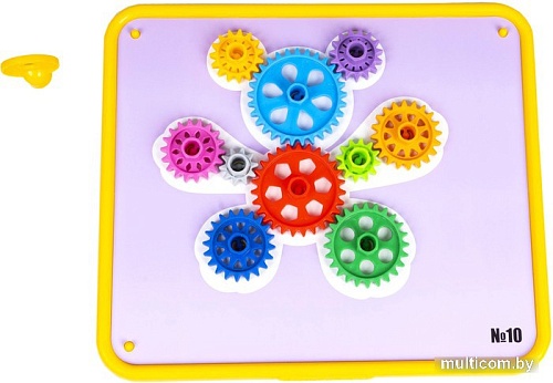 Развивающая игра Bondibon БондиЛогика Шестеренки. Волшебство механики 1 ВВ5083