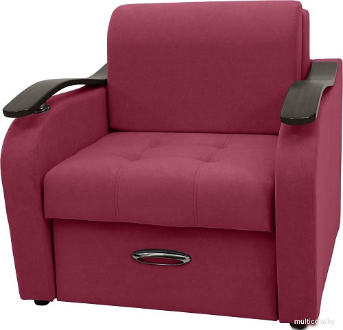 Кресло Сириус Лидер-2 ППУ 95x110 (Eva 16 велюр темно-красный)