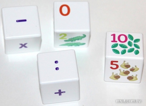 Кубики Десятое королевство Кубики для умников. Арифметика 00711