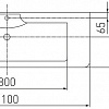 Умывальник Акватон Сиена М 1100 110x44 [1A70633KSN010 ]