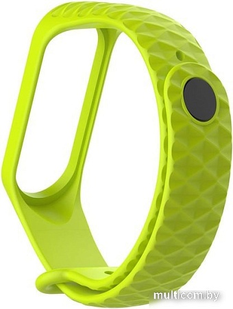 Ремешок Xiaomi ребристый для Mi Band 3 (салатовый)