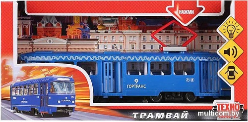 Трамвай Технопарк CT12-428-2-BL