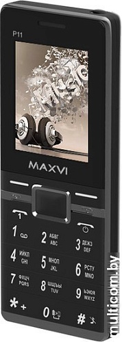 Мобильный телефон Maxvi P11 Black