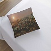 Чехол на подушку JoyArty Мосты Праги на закате sl_14431