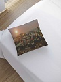 Чехол на подушку JoyArty Мосты Праги на закате sl_14431