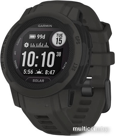 Умные часы Garmin Instinct 2S Solar (графит)