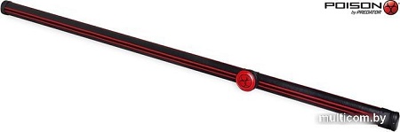 Чехол для кия Poison Armor Velcro 06183 (красный/черный)