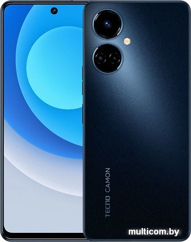 Смартфон Tecno Camon 19 6GB/128GB (эко черный)