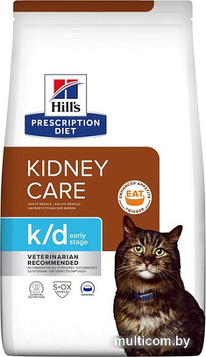 Сухой корм для кошек Hill's Prescription Diet k/d Early Stage 1.5 кг