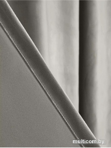 Штора Mio Tesoro Velvet 1.5x2.6 м (светло-серый)