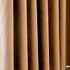 Комплект штор Decoretto Нубук мягкий НМП-K8 3x2.7 м (коричневый, 2 шт)