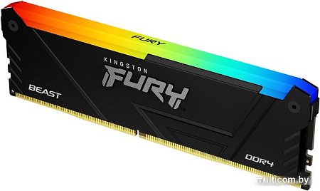 Оперативная память Kingston FURY Beast RGB 32ГБ DDR4 2666МГц KF426C16BB2A/32