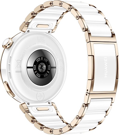 Умные часы Huawei Watch GT 5 Pro 42 мм (керамический белый)