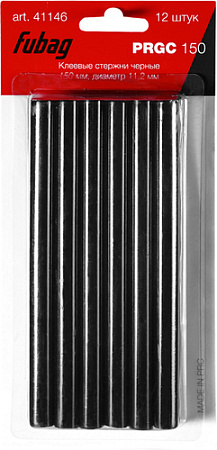 Клеевые стержни Fubag PRGC 200 (12 шт, черный)