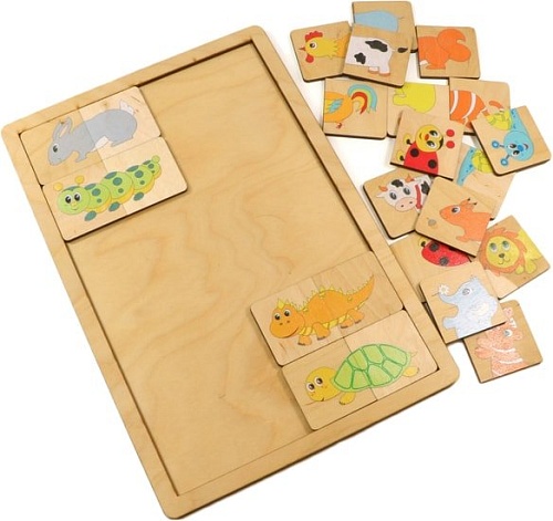 Мозаика/пазл Десятое королевство Веселые половинки 00725