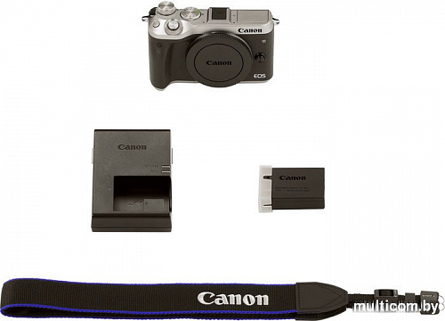 Фотоаппарат Canon EOS M6 Body (серебристый)