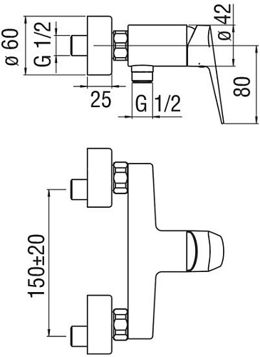 Смеситель Nobili Blues BS101130CR