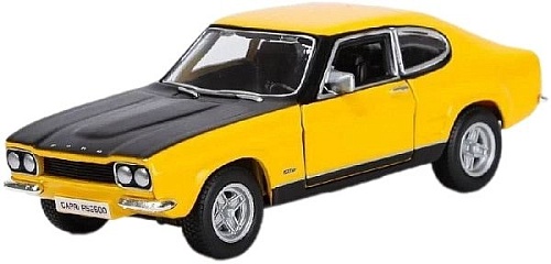 Легковой автомобиль Bburago Ford Capri RS2600 1970 18-43055 (желтый)