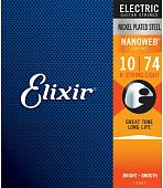 Струны для гитары Elixir Strings 12062 10-74 8-String