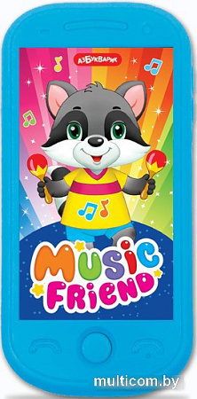 Развивающая игрушка Азбукварик Music Friend Мини-смартфончик 3039