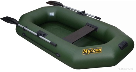 Гребная лодка Муссон S-222 (зеленый)