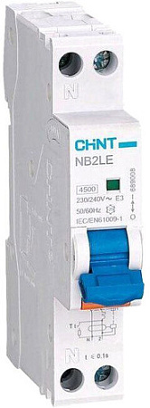 Дифференциальный автомат Chint NB2LE 1P+N 2530