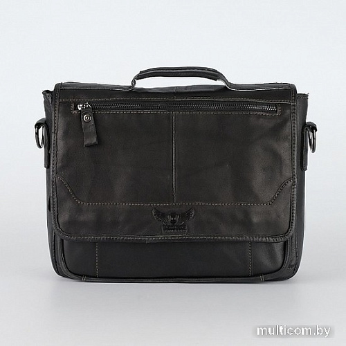 Портфель Poshete 253-7501-24-BLK (черный)