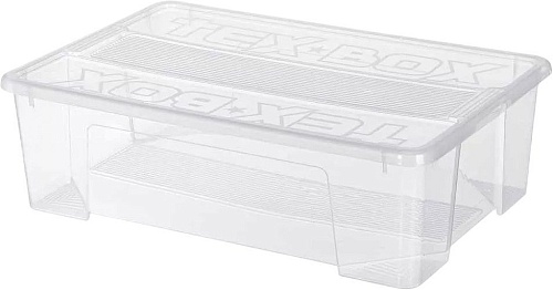 Ящик для хранения Econova Tex-Box 28 л 434207201 (бесцветный)