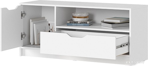 Тумба Стендмебель Руна ТВ 01 под тв (белый)