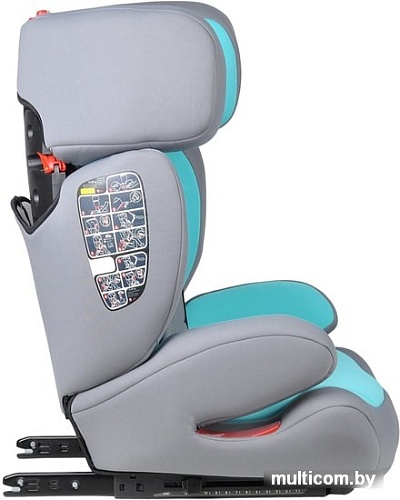 Детское автокресло Farfello K70 (серый/мятный)