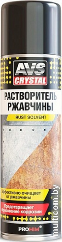 Преобразователь ржавчины AVS Супер растворитель ржавчины 335мл AVK-122