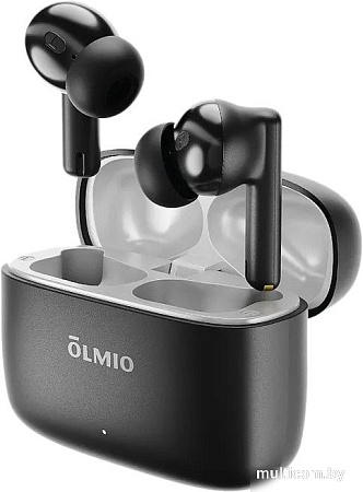Наушники Olmio TWE-15 (черный)