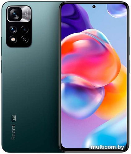 Смартфон Xiaomi Redmi Note 11 Pro+ 5G 8GB/256GB международная версия (зеленый)