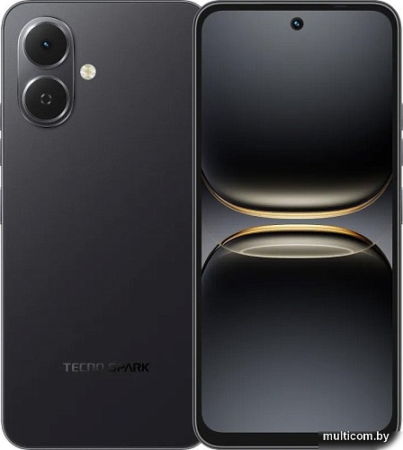 Телефон Tecno Spark Go 2 4GB/128GB (чернильный черный)