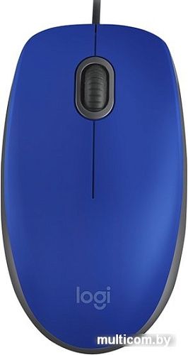 Мышь Logitech M110 Silent (синий)