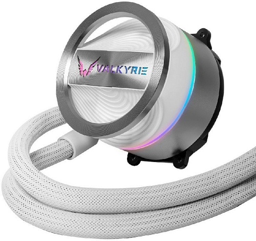 Система жидкостного охлаждения для процессора Valkyrie Dragonfang 240 (белый)