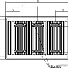 Стальной панельный радиатор Brugman Tип 11 500x61x1800 FEV110501801RBY (нижнее подключение)