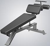 Силовая скамья DHZ Fitness Adjustable Decline Bench A-3037