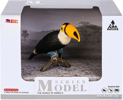 Фигурка Masai Mara Мир диких животных. Птица большой тукан MM211-168