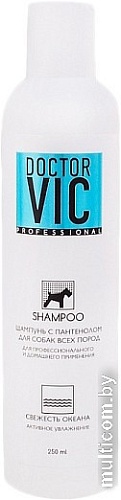 Шампунь Doctor VIC Свежесть океана с пантенолом для собак всех пород (250 мл)