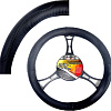 Оплетка на руль AVG 781BK 205123 (черный)