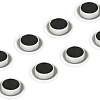 Набор магнитов BRAUBERG Black&amp;White 237467 (10шт)