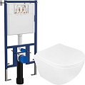 Унитаз подвесной Loranto 4501+87265