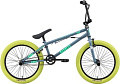Велосипед Stark Madness BMX 2 2025 (темно-серый/матовый зеленый/неон/зеленый)